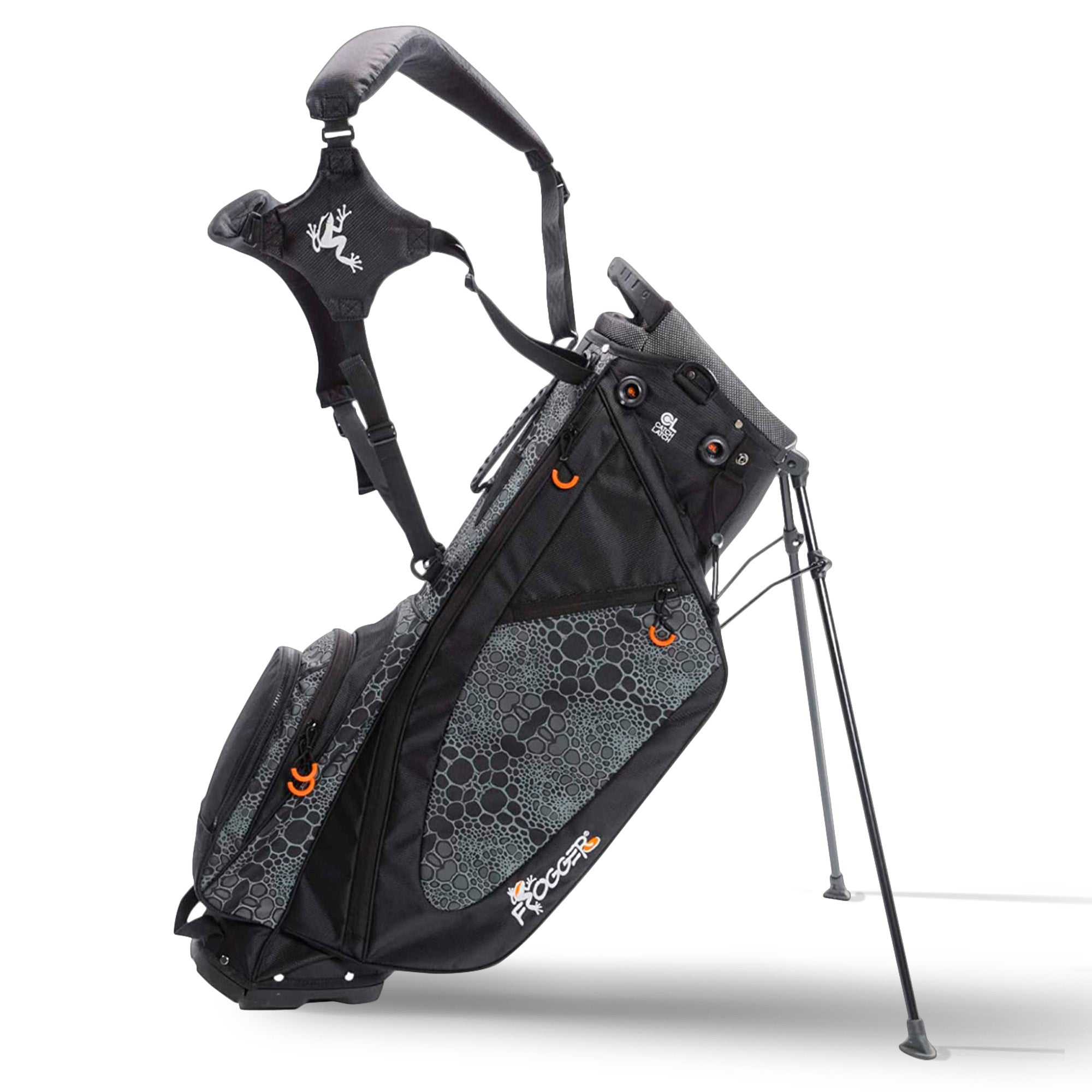 Function Hybrid Golf Stand Bag (Color: Blue/Black) - Frogger Golf