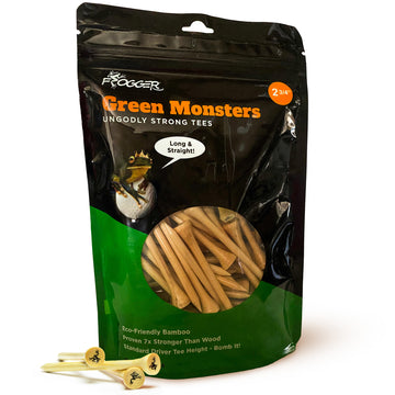 Green Monsters™ 2 ¾” Bamboo Golf Tees