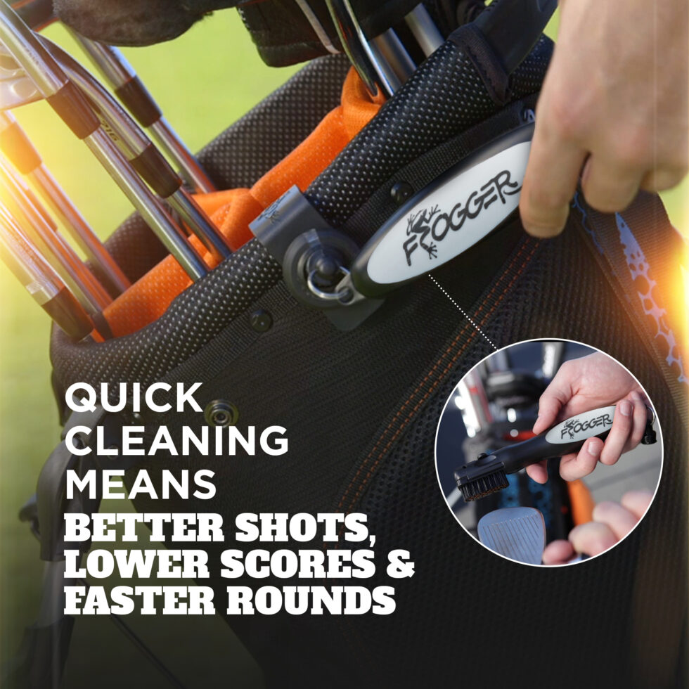 Frogger BrushPro Latch-It Golf Brush - Thumbnail 3