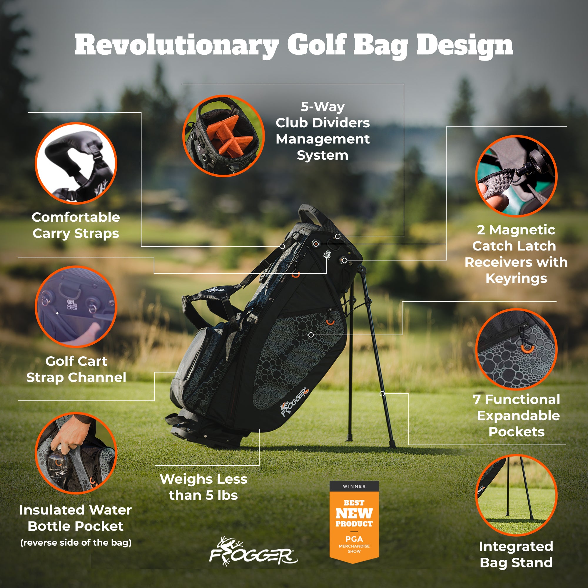 Buy Function Hybrid Golf Stand Bag Online – Froggergolf