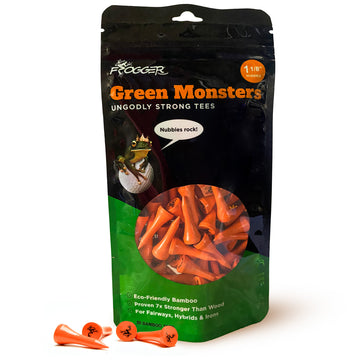Green Monsters™ 1 ⅛” Bamboo Golf Tees